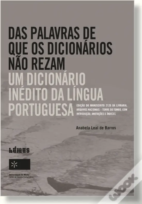 Capa do livro Das Palavras de que os Dicionários não Rezem